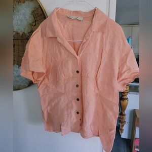 100% Linen Dress Shirt